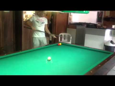 Tiro esibizione biliardo La Manna Antonio Visciano