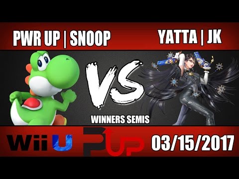 PWR Up | Snoop (Yoshi) vs Yatta | JK (Bayonetta) Wii U Winners Semis - SOS