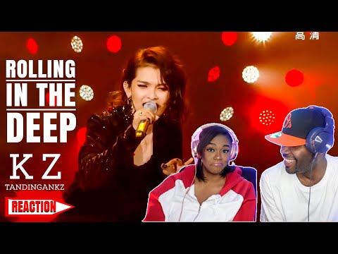 VOCAL SINGER REACTS TO KZ TANDINGAN "ROLLING IN THE DEEP"| 🔥🔥 #KZTANDINGAN