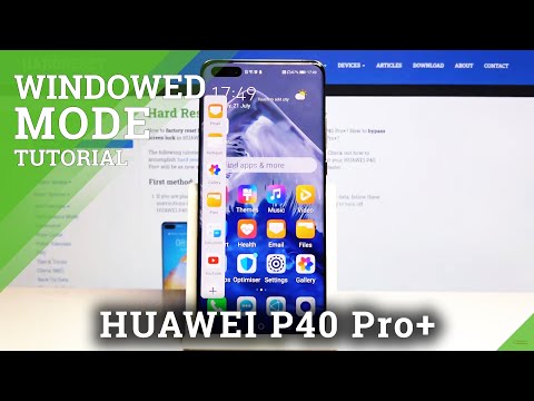 How to Open Apps in Pop Up View in HUAWEI P40 Pro+ – Windowed Mode