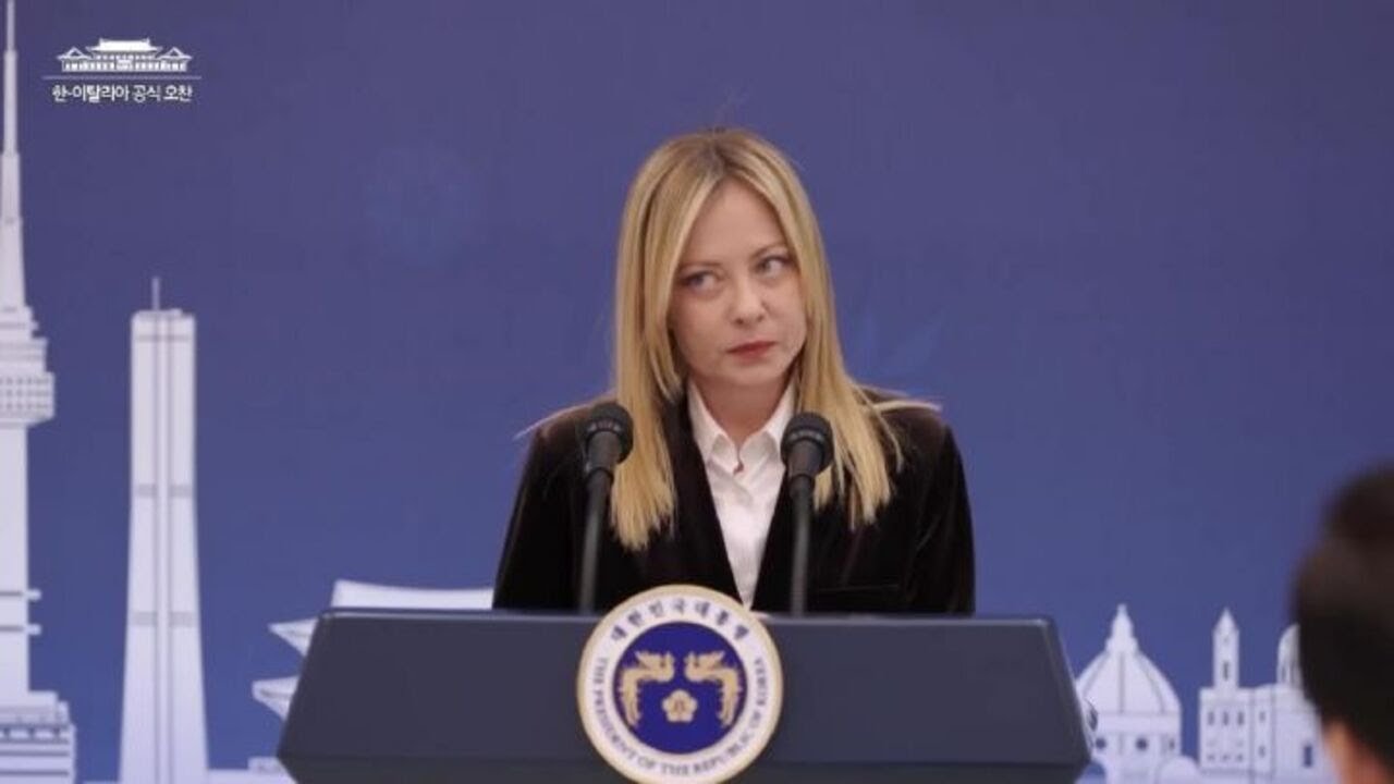 Il brindisi di Meloni con il Presidente Lee Jae-Myung: All'amicizia tra Italia e Corea