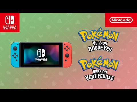 Pokémon Rouge Feu et Pokémon Vert Feuille – Sortie le 27/02 ! (Nintendo Switch)