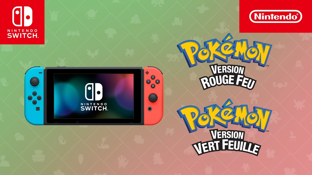 Pokémon Rouge Feu et Pokémon Vert Feuille xd