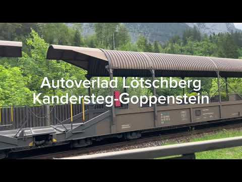 Autoverlad Lötschberg Kandersteg-Goppenstein