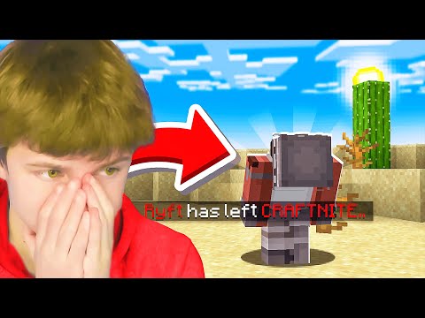 I Quit Craftnite... (the end)