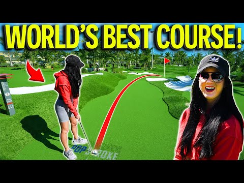 Elisha’s Best Mini Golf Game Ever! - Crazy Hole In Ones!