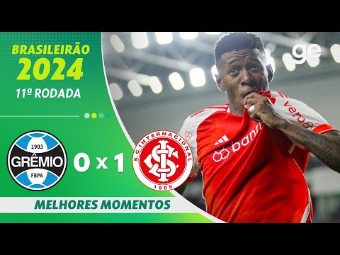 Gols e lances de Grêmio x Internacional