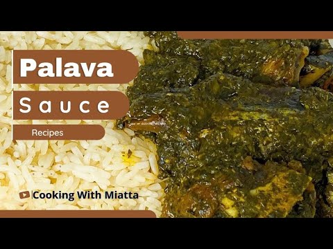 HOW TO MAkE Molokhia /Palava Sauce (Liberian Style)