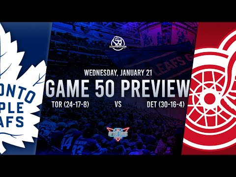 Toronto Maple Leafs vs Detroit Red Wings Game 50 Preview: Lineups, Goaltenders, & Best Bets