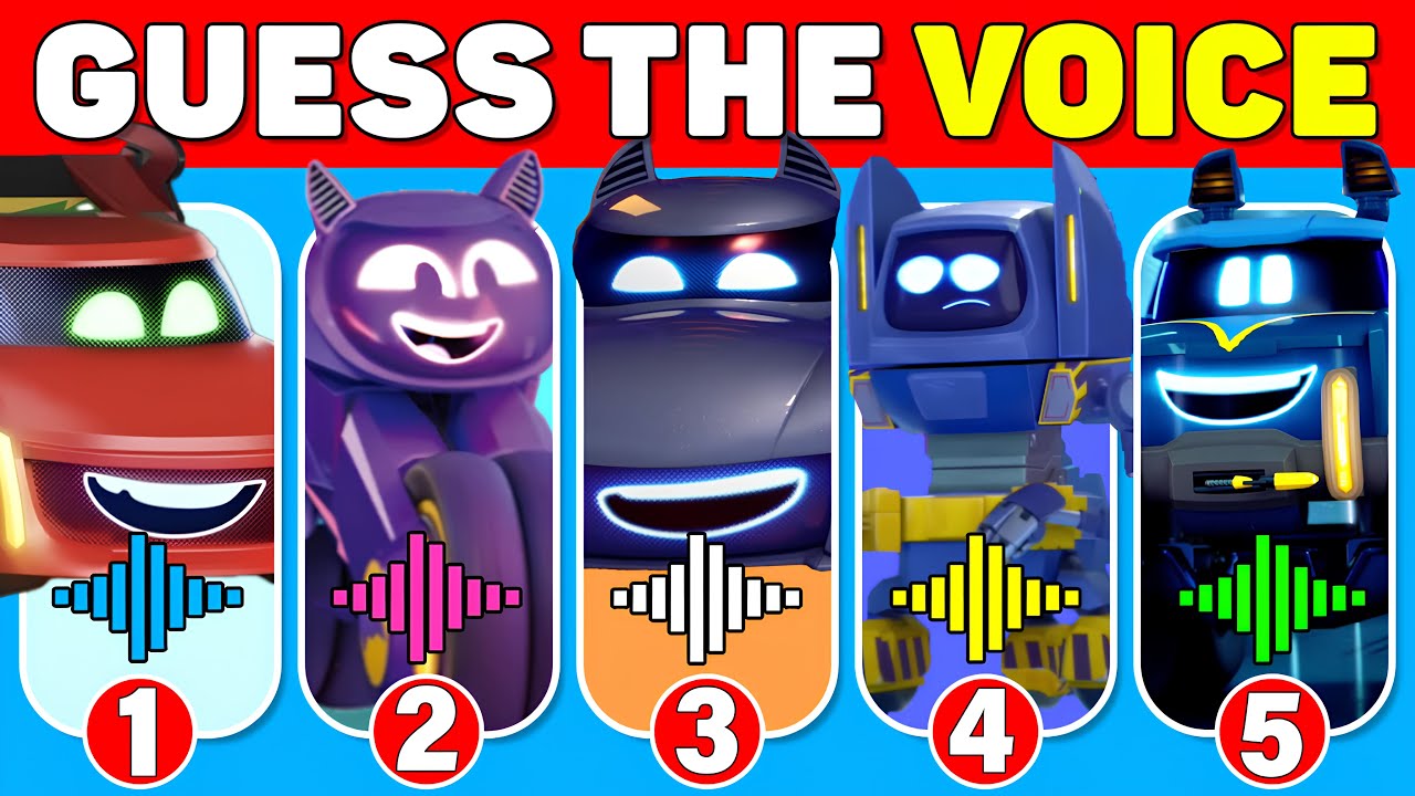 Guess the Batwheels Characters by Their Voice - Quiz for Fans!