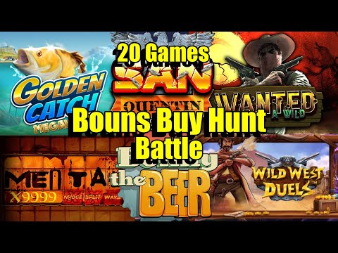 Thumbnail for video: Bonus Buy Hunt Battle, 20 Bonuses in Total, San Quentin, Mental, Benny The Beer & Much More