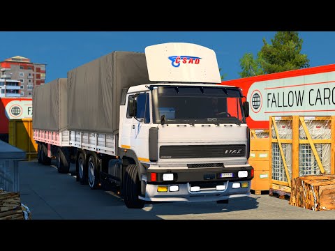 [ ETS 2 1.45 ] LIAZ 300S REALISTIC DRIVING | ROAD TO ROMANIA