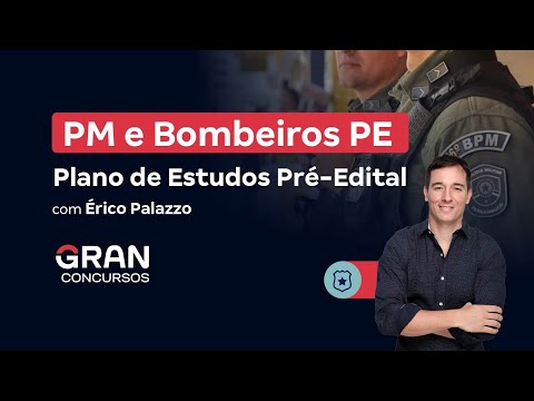 PM and Firefighter Competitions PE - Pre-Announcement Study Plan with Érico Palazzo