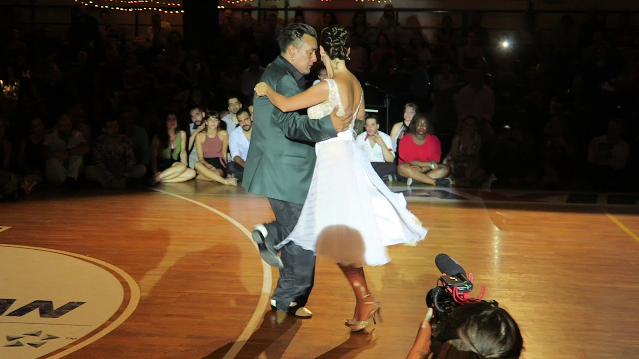Mariano Chicho Frumboli & Juana Sepulveda at A Los Amigos Tango Festival, Rythymno Crete 2019 2