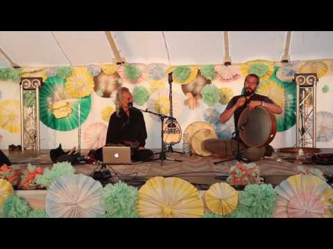 Andrey Tanzu frame drum solo - Natural High Healing Festival - 2016