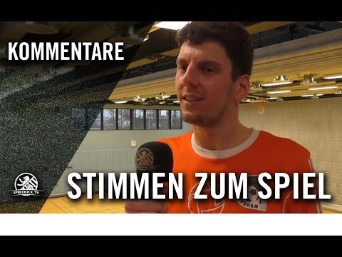 Die Stimmen zum Spiel | UfK Potsdam 08 - VfL 05 Hohenstein-Ernstthal (NOFV-Futsal-Regionalliga)