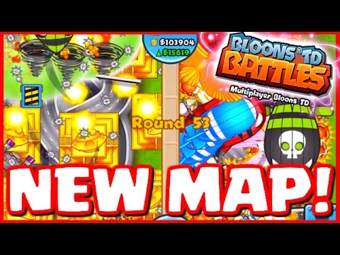 Bloons TD Battles - NEW MAP INTERCHANGE - INSANE LATE GAME BATTLES! - BTD Battles 8 Temples!