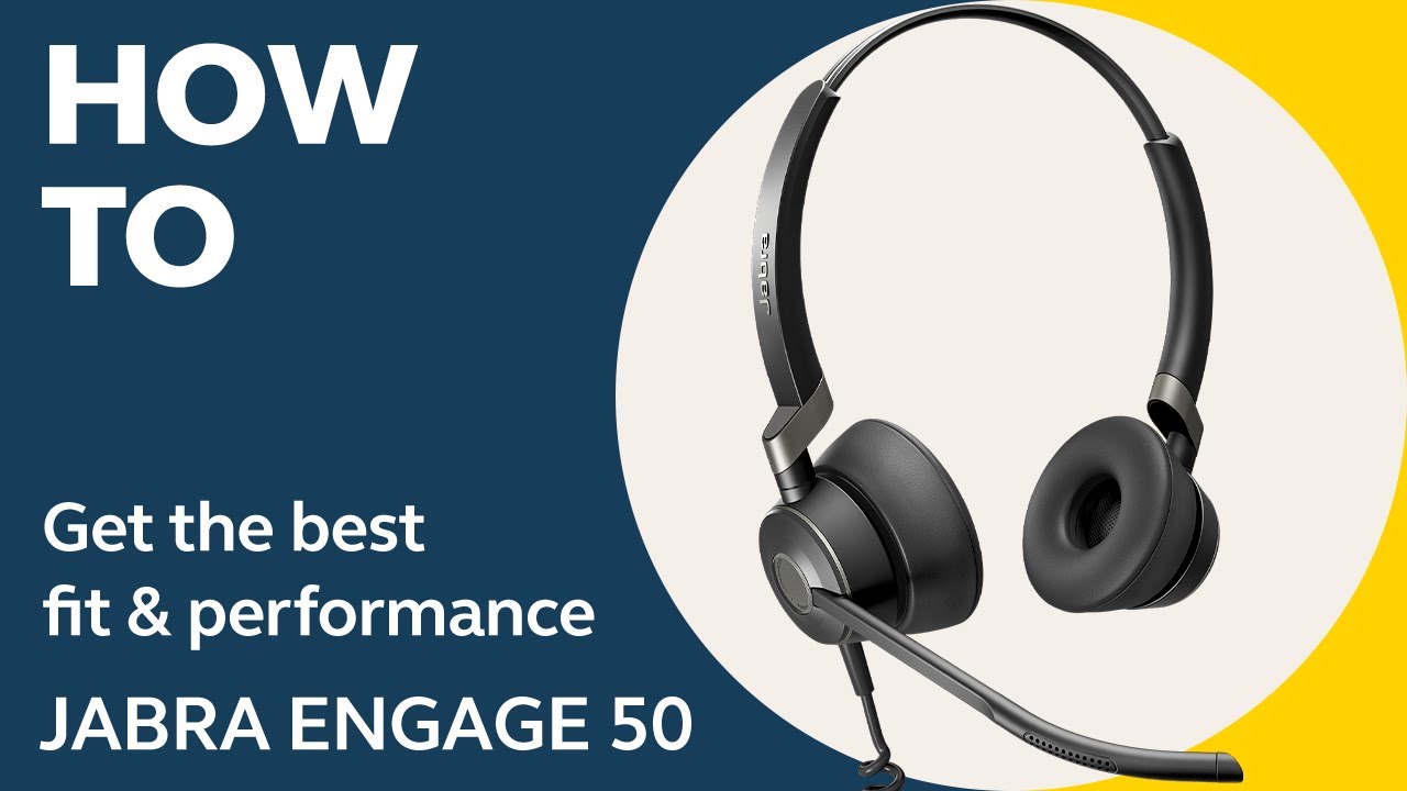 Get support for your Jabra Engage 50 Get support for your Jabra Engage 50