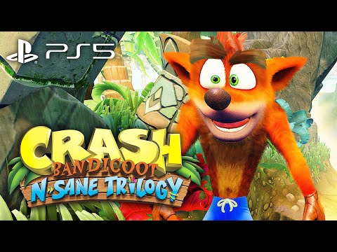 CRASH BANDICOOT N. SANE TRILOGY Gameplay Walkthrough Part 1 (4K 60FPS PS5) - NO COMMENTARY