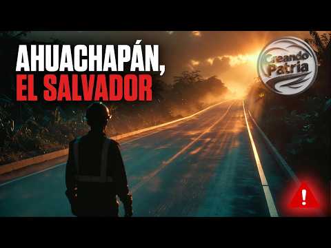 BUKELE ENTREGA 8 KM DE CARRETERA EN AHUACHAPÁN Y ANUNCIA PASO MULTINIVEL KM5 Y PUENTE RÉCORD MUNDIAL