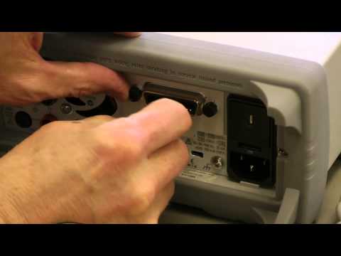 Installing optional GPIB into 34460A, 34461A DMM or 33600A Waveform Generator