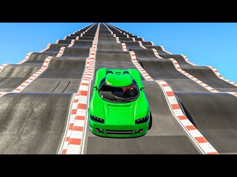 THE BEST MEGA RAMP IN THE WORLD 8,000% IMPOSSIBLE GTA V ONLINE - GTA 5 ONLINE