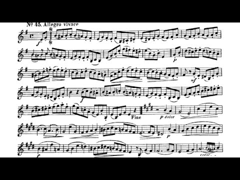 Kopprasch 60 Studies for Trumpet - 45