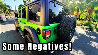 Jeeps are Awesome but there are some Negatives