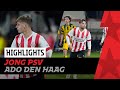 Renzo Tytens maakt zijn debuut ? | Highlights Jong PSV - ADO Den Haag