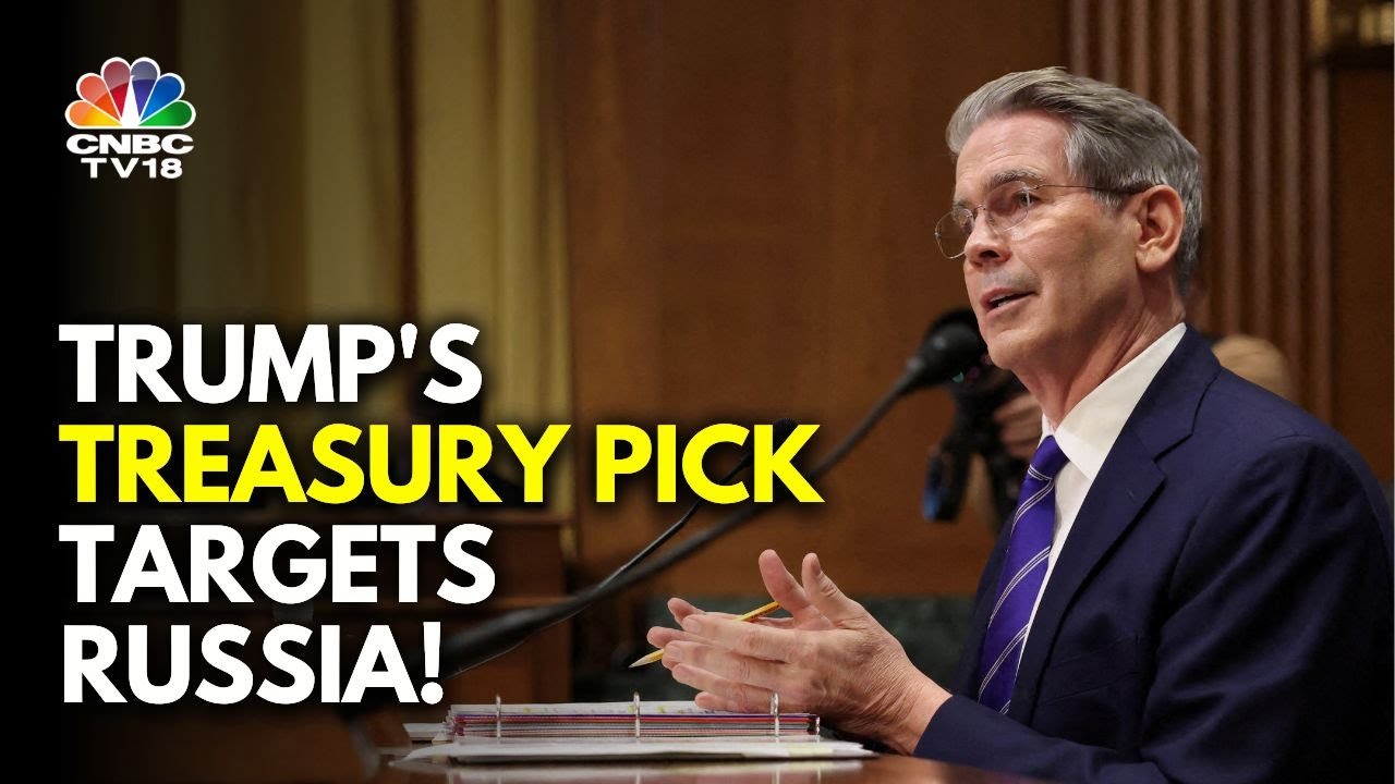 Scott Bessent Calls For Higher Sanctions Against Russia, Fed Independence, & More | N18G | CNBC TV18