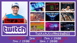 1/1/2023 Best Commodore Amiga Games of 2022 Let's GOOOOOO!!!!