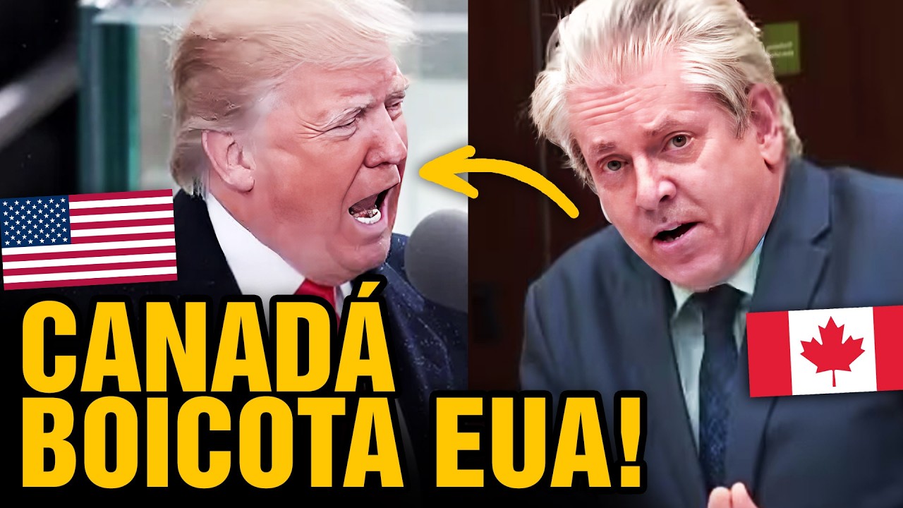 EUA vs CANADÁ: Deputado Canadense DESTRÓI Trump e BOICOTE CRESCE 😮🇨🇦 🇺🇸 Canadá Diário News