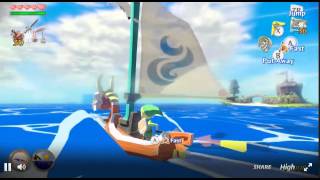 The Legend of Zelda Wind Waker Wii U E3 gameplay footage (Nintendo Direct)
