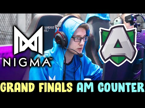 NIGMA vs ALLIANCE Grand Finals — MIRACLE knows how to COUNTER Anti-Mage