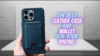 iphone 15 Pro Max BEST Leather Case and Wallet from Andar!