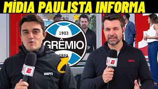GREMIO X INTERNACIONAL | MÍDIA PAULISTA REVELA INFORMAÇÕES DO GRENAL 454