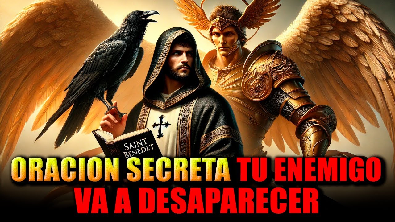 🛑ORACIÓN SECRETA PARA QUE TU ENEMIGO DESAPAREZCA PARA SIEMPRE - SAN BENITO Y SAN MIGUEL ARCÁNGEL