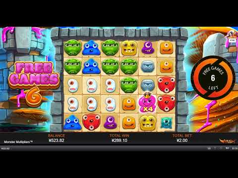 Playtech new game monster multipliers bonus