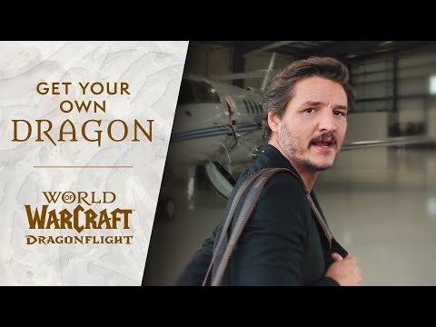 Get Your Own Dragon: Pedro Pascal, David Harbour, and Lana Condor | World of Warcraft: Dragonflight