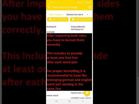 Flashcards: With Image To Text