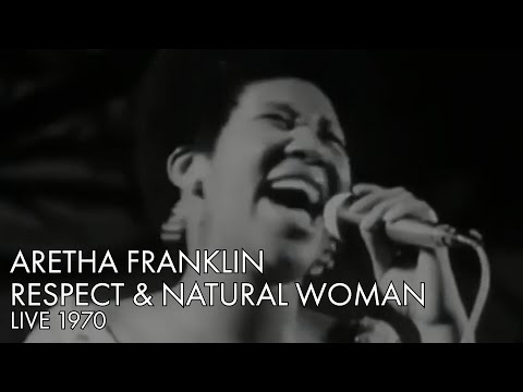 Aretha Franklin | Respect & Natural Woman | LIVE 1970 | RARE