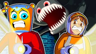 5 Idiots Played The SCARIEST Roblox Game Again
