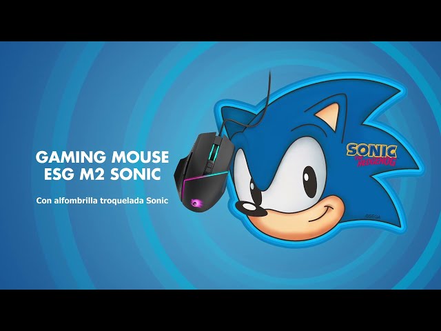 Energy Sistem Pack ESG M2 Sonic Gaming-Maus 6400 DPI + Mauspad video
