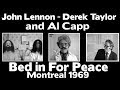 John Lennon  Derek Taylor and Al Capp - Bed in For Peace