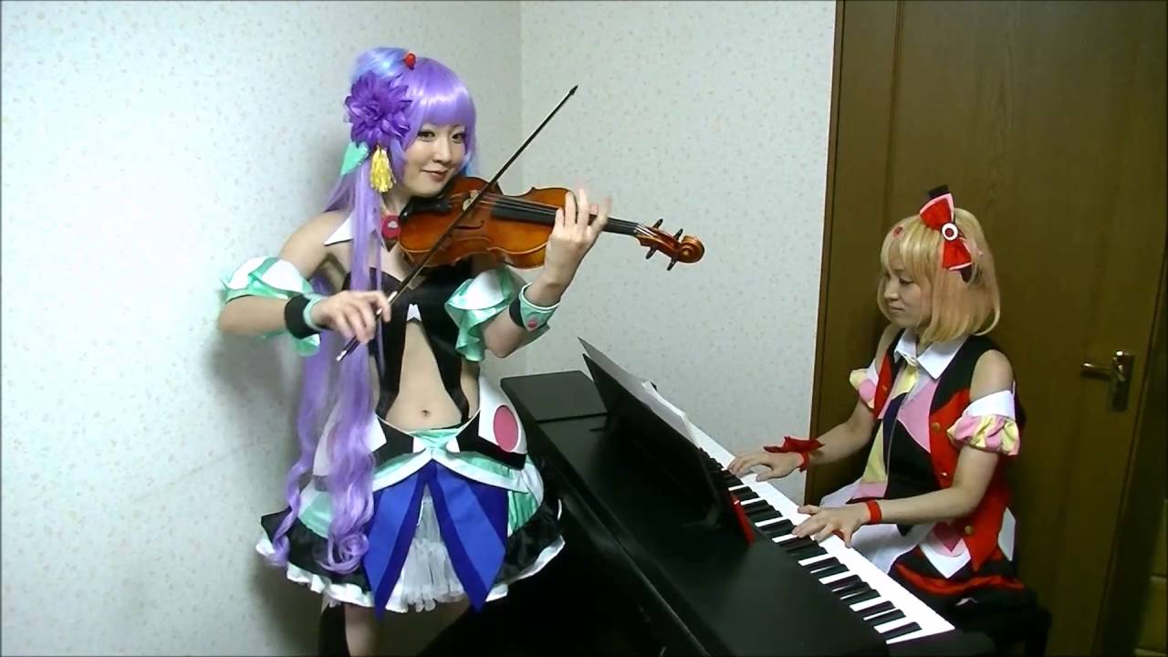 マクロスΔ(デルタ)【破滅の純情】ヴァイオリンとピアノで演奏してみたMACROSS DELTA【Ruin of pure heart】