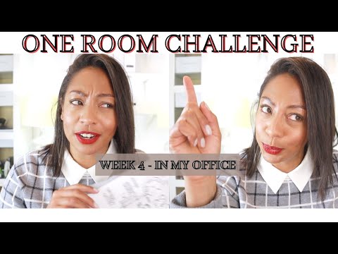 One Room Challenge x Week 4 - In My Office With Me!