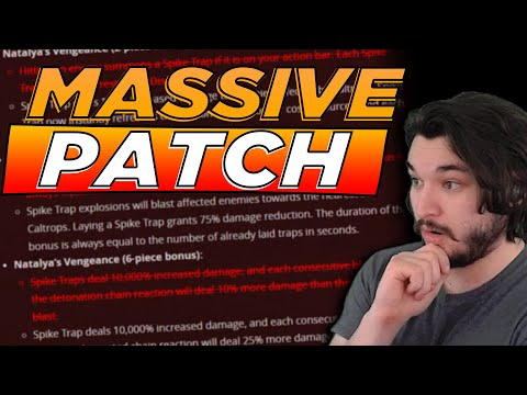 Natalya's REWORKED! HUGE ALTAR CHANGES! New Season 28 Patch Notes! | Diablo 3