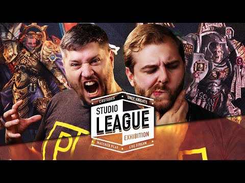 Custodes vs Grey Knights - The Terminus Decree! - Live 2000 point 40k Warhammer match!