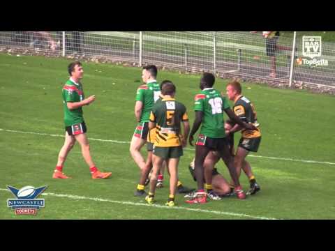 2016 Newcastle RL   Round 2 Highlights   Open   Wests v Macquarie