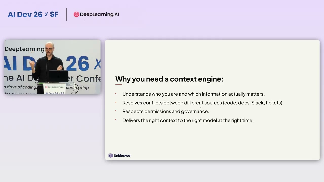 AI Dev 26 x SF | Brandon Waselnuk: Building the Context Engine AI Agents Need